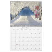 Lala & Bobby Catカレンパーソナライズされたダー2024 カレンダー (1月 2026)