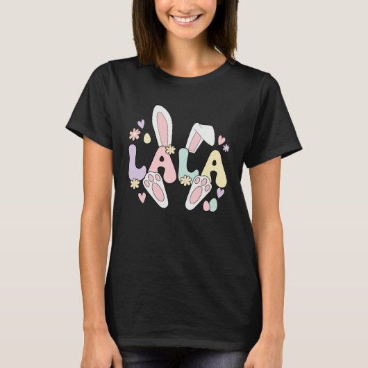 Lala Grandmother Easter Bunny Lala Grandma Easter  Tシャツ (正面)