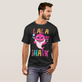 Lala Shark  Funny Mothers Day Gift For Women Mom  Tシャツ (正面フル)
