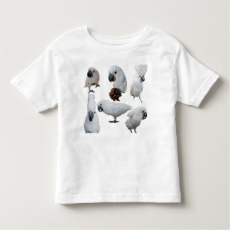 Lala The Cockatoo Sixは幼児のTシャツをポーズする トドラーTシャツ