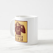 LaLaLa コーヒーマグカップ (正面左)