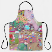 LALATOWN All-Over Print Apron エプロン (正面)