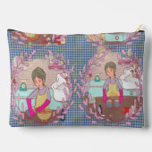 LALATOWN Cosmetic & Toiletry Bag アクセサリーポーチ (裏面)