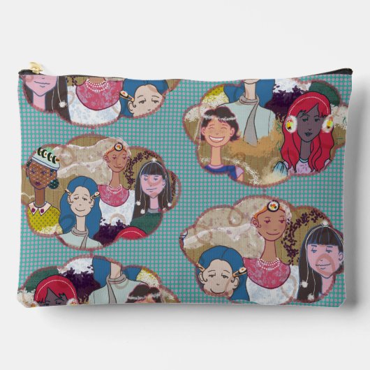 LALATOWN Cosmetic & Toiletry Bag アクセサリーポーチ (正面)