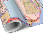 LALATOWN Shopping Day Wrapping Paper 1 ラッピングペーパー (ロールコーナー)