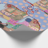 LALATOWN Shopping Day Wrapping Paper 1 ラッピングペーパー (角)