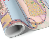 LALATOWN Shopping Day Wrapping Paper 2 ラッピングペーパー (ロールコーナー)