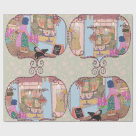 LALATOWN Shopping Day Wrapping Paper 2 ラッピングペーパー