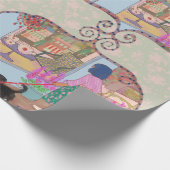 LALATOWN Shopping Day Wrapping Paper 2 ラッピングペーパー (角)