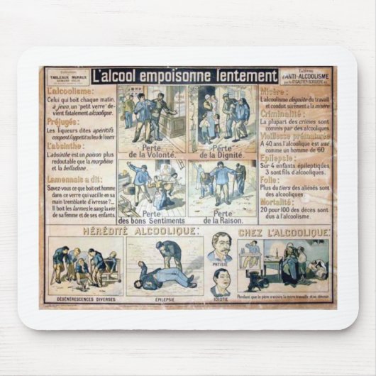L'Alcool Voilaのl'Ennemi #2 マウスパッド (正面)