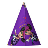 LaliBellaの誕生会の帽子 パーティーハット (裏面)