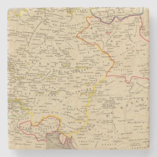 L'Allemagne 1437年1373年 ストーンコースター (正面)