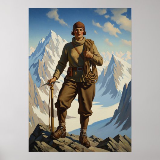 L'ALPINISTE (ザ・マウンテニア) ポスター (正面)