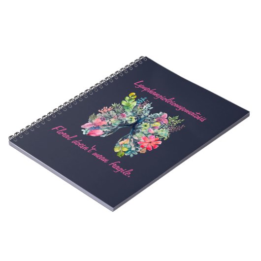 LAM Floral Doesn't Mean Notebook ノートブック (左側)