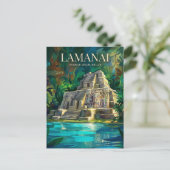 Lamanai Maya Ruins Belize ポストカード (スタンド正面)