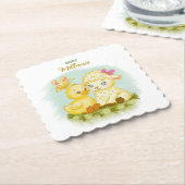 Lamb and Duck Coaster ペーパーコースター (アングル)