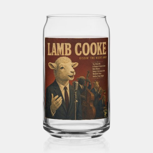 Lamb Cooke アルバム: パロディ ガラス缶 (正面)