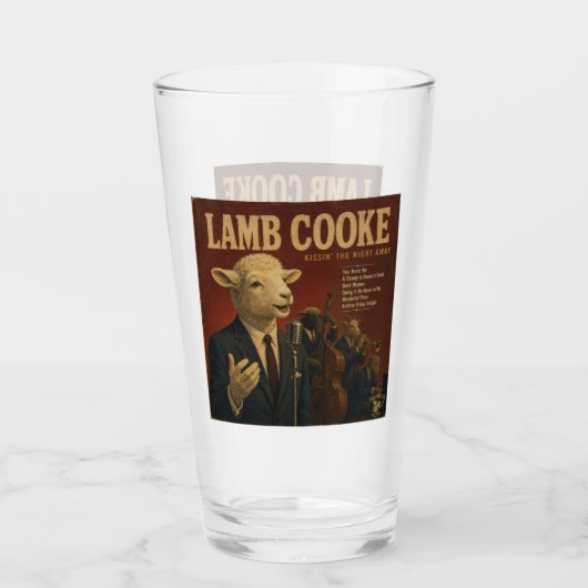 Lamb Cooke アルバム: パロディ タンブラーグラス (正面)