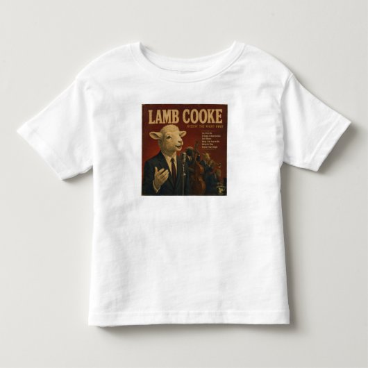 Lamb Cooke アルバム: パロディ トドラーTシャツ (正面)