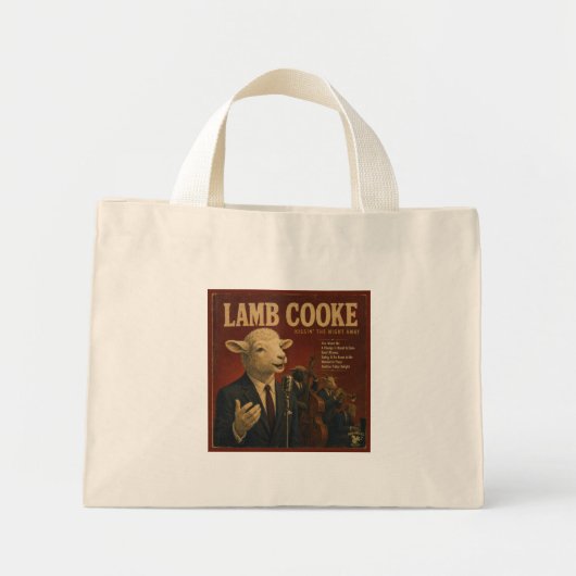 Lamb Cooke アルバム: パロディ ミニトートバッグ (正面)