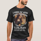 LAMB GOD FW FV HG CAGE FIGHTING TRUMP WHITE HOUSE Tシャツ (正面)