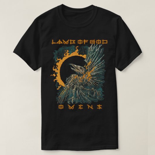 Lamb of God€」オムニズバックカバーTシャツ Tシャツ (デザイン正面)