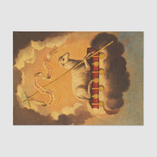 Lamb of God, Agnus Dei by Jose Campeche y Jordan 薄葉紙 (正面)