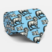 Lamb of God symbol of Christian faith ネクタイ (ロール)