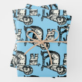 Lamb of God symbol of Christian faith ラッピングペーパーシート (インサイチュ)