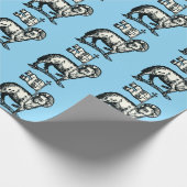 Lamb of God symbol of Christian faith ラッピングペーパー (角)