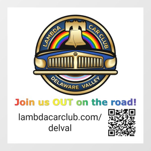 Lambda DelValウィンドウ5x5 ウィンドウサイン (シート)