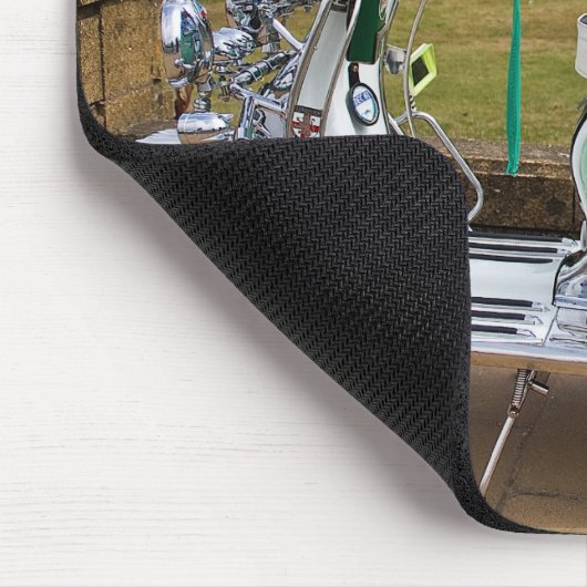 LAMBRETTAのスクーターのマウスのマット マウスパッド (コーナー)