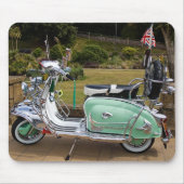 LAMBRETTAのスクーターのマウスのマット マウスパッド (正面)