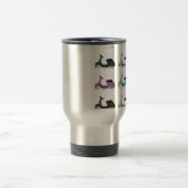 Lambrettaのポップアート トラベルマグ (中央)