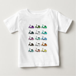 Lambrettaのポップアート ベビーTシャツ