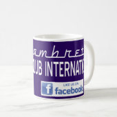 Lambrettaクラブ国際的なコップのマグ コーヒーマグカップ (正面右)