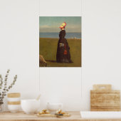 Lambs, Nantucket – イーストマンジョンソンファインアートポスター ポスター (キッチン)