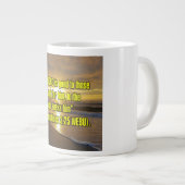 Lamentations 3:25 WEBU Mug ジャンボコーヒーマグカップ (正面右)