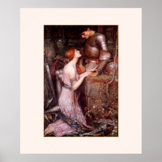 Lamia Poster By John W. Waterhouse ポスター (正面)