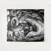 Lamia the Serpent Queen of Skulls タペストリー (正面(横))