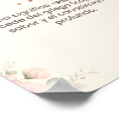 Lámina personalizada con nombre y su significado ポスター (角)
