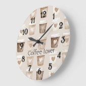 Laminated Placemat ラージ壁時計 (傾斜)