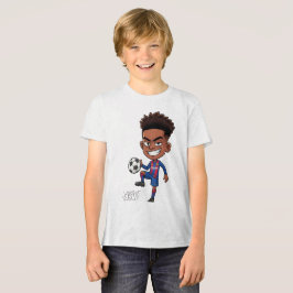 Lamine Yamal – バルサのRising Star Cartoon Tシャツ