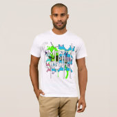 Lammasの人の白: D Tシャツ (正面フル)