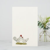 Lamonaの鶏 便箋 (スタンド正面)