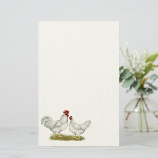 Lamonaの鶏 便箋 (スタンド正面)