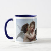 L'AmourとPsyché、Enfants -ウィリアムBouguereau マグカップ (左)