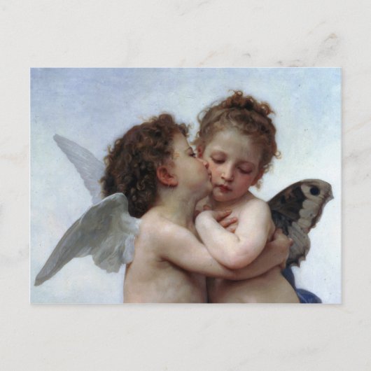 L'Amour et Psyche, Enfants - William Bouguerau ポストカード (正面)