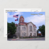 Lampasas郡の裁判所 ポストカード (正面/裏面)