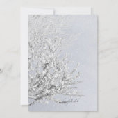 LamppostとMailboxの新しいアドレスのホリデーカード シーズンカード (裏面)